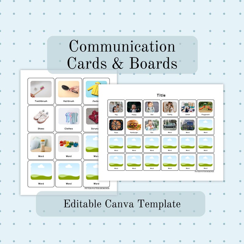 Communication Cards - Etsy UK