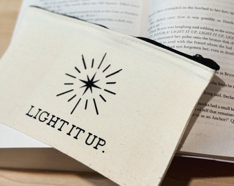 Smink-/Kosmetik-/Necessär-/Publiceringsväska - "Light it Up"