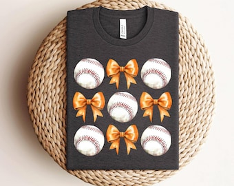 Orange Bow Baseball PNG Baseball Season Orange Coquette Bow PNG Baseball Team School Teams Baseball Orange Coquette PNG Hey Batter Batter