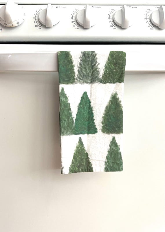 Trees - 15” x 20” Tea Towel