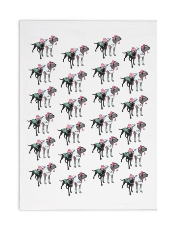 Ski Girls - 15” x 20” Tea Towel