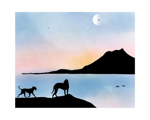 BFF Trek - Gliclée Fine Art Print - 8x10 - signed