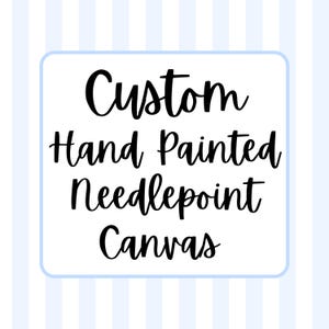 Aangepaste borduurdoeken 13 of 18 mesh handgeschilderd