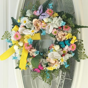 Colorful Spring / Summer wreath