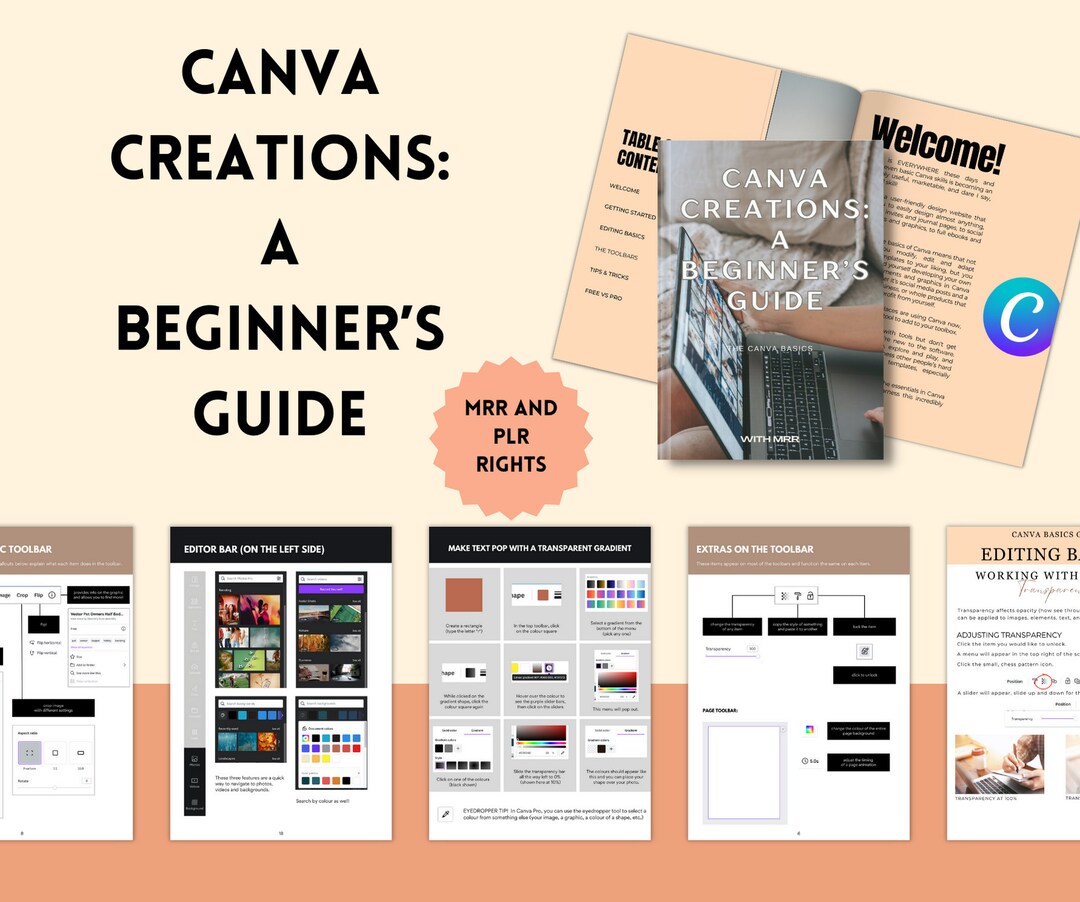 Canva Creations With MRR L Guide With Master Resell Rights MRR ...