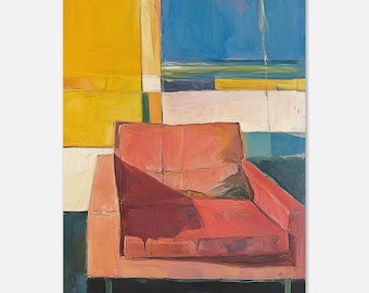 Abstract Fusion Art Print: Modern Wall Decor