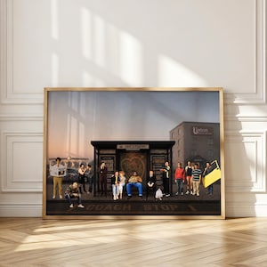 British Comedy Legends Poster | Peep Show, The Office, Inbetweeners & Alan Partridge Wall Art