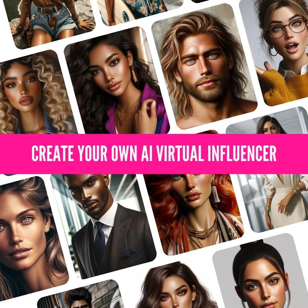 AI Virtual Influencer.create and Monetize Your Own AI Virtual ...