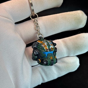 Titanfall Jack Cooper Helmet Keychain, Titanfall 2 helmet, Gamer collectible gift, gaming accessories