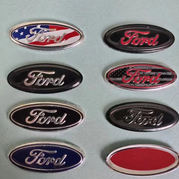 FORD Steering Wheel Emblem Decal Sticker Ranger Focus Mondeo Kuga 58x24mm 2 1/4"