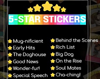 5-Star Stickers