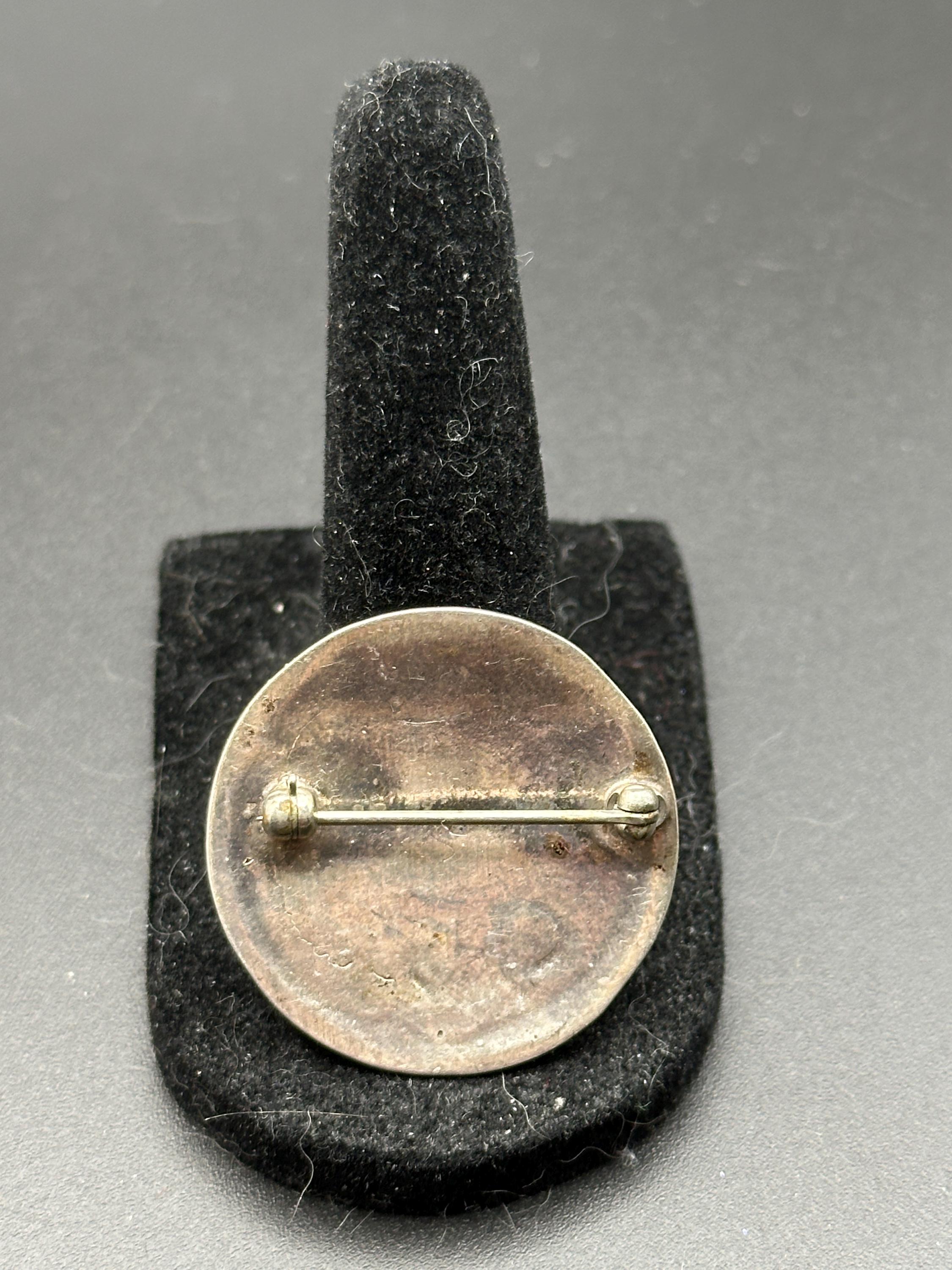 Native American Hopi Artist Billy Ray Hawee Sterling Silver Pin - Etsy