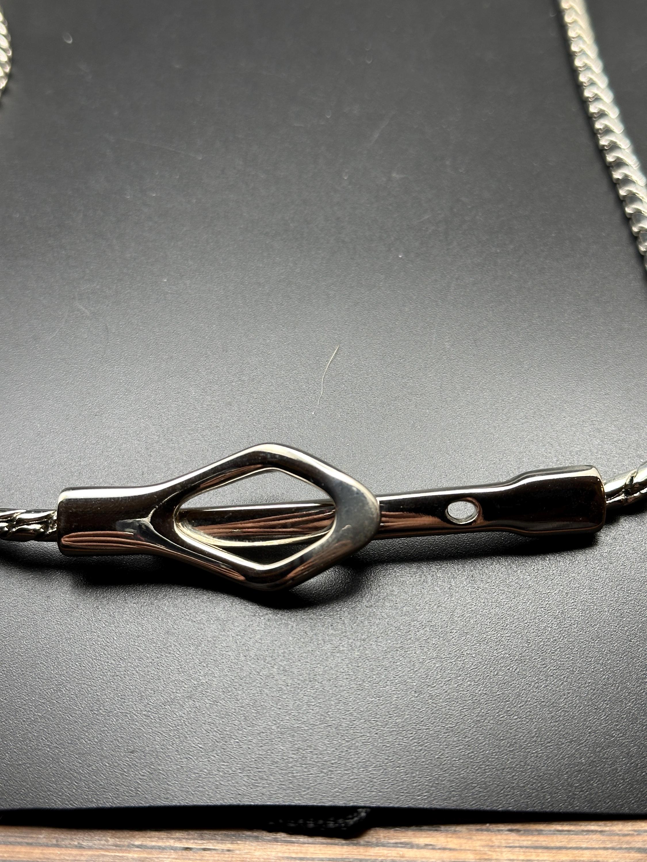 Ibel Skinny Silver Tone Snake Chain Belt Made in Italy - Etsy display picture 1