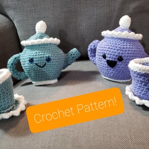 Tea Set Crochet Pattern