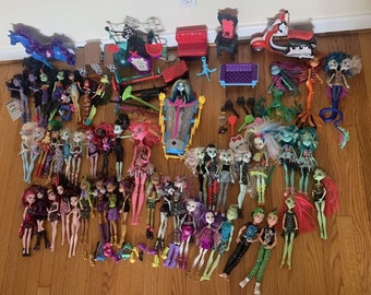 Huge Monster High Lot 50 Dolls (inc Few More See Last Photos)