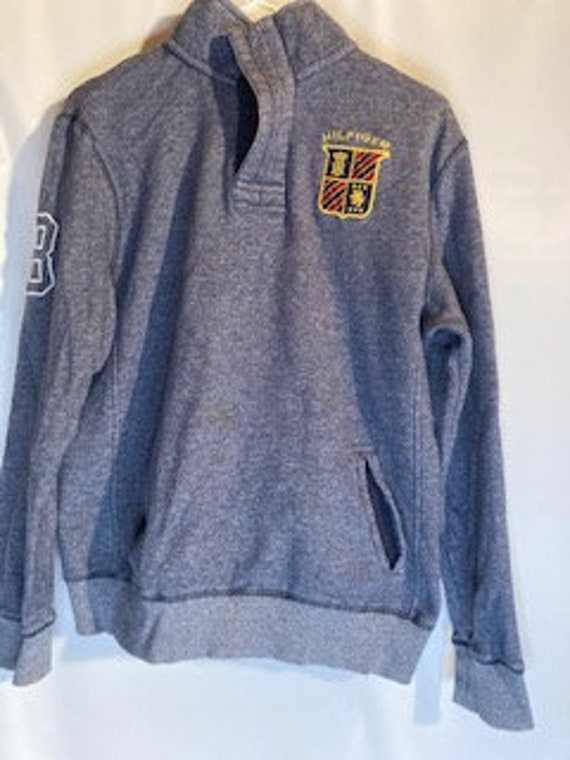 Vintage Tommy Hilfiger Man Pull over Fleece Jacket