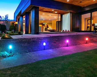 Low Voltage Outdoor RGBW RGBAI Waterproof IP65 Pathway Lights