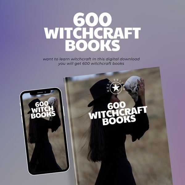 600 witchcraft books