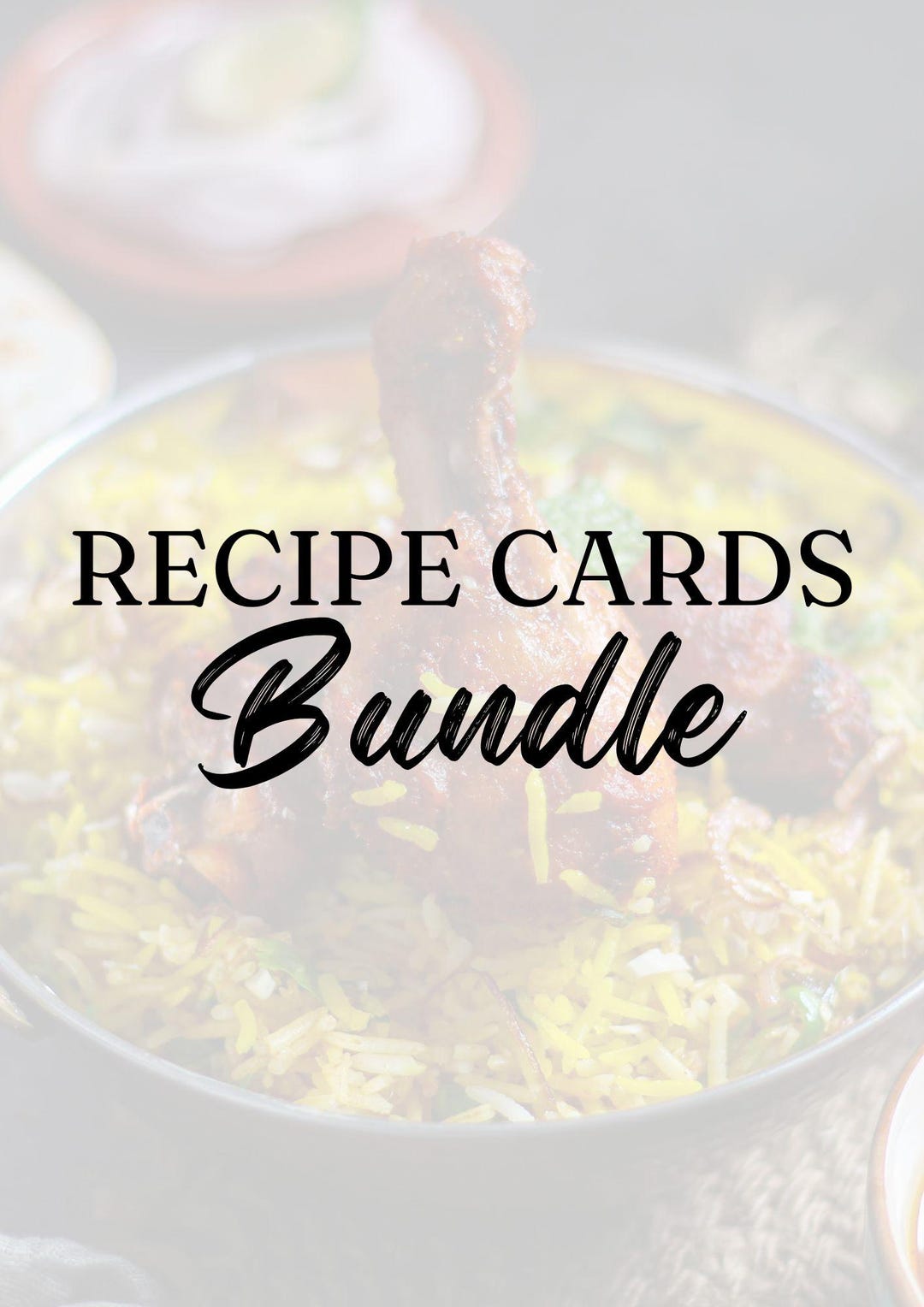 Recipe Card Bundle Digital Download - Etsy