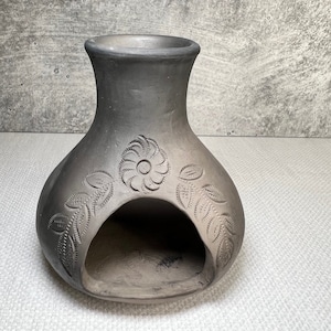 Mini Chimenea - Smoked Clay