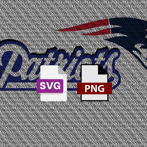 New England Patriotts Football SVG PNG Bundle, svg Sports files, Svg For Cricut, Clipart, Football Cut File, Layered SVG For Cricut File