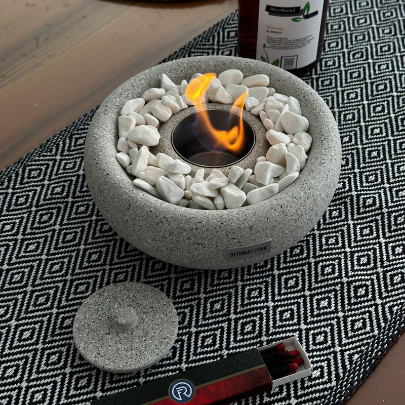 Table Top Fire Bowl - Etsy