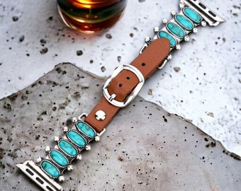 Apple Watch Western  Bands With Stone 42/44/45mm