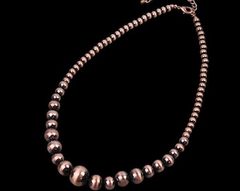 Navajo Art Perlenhalskette Perlenhalskette westlichen südwestlichen Schmuck Perle & Perle Layered Halskette