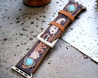 Apple Watch Western  Bands With Stone 38/40/41mm
