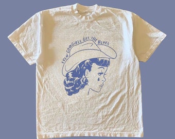 Cowgirl graphic tee