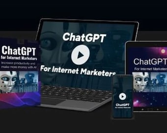 ChatGPT Internet Marketing Video Course with Resale Rights (Digital Download)