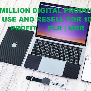 10M+ Resellable Digital Products Bundle – MRR & PLR Content