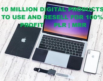 10M+ Resellable Digital Products Bundle – MRR & PLR Content
