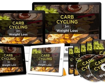 Carb Cycling for Weight Loss, Video Course & E-book (Digital Products)
