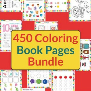 PLR Coloring And Activity Book for Kids, Master Resell rights, MRR, Digital Product, Digital Download, Resale, Kids coloring pages