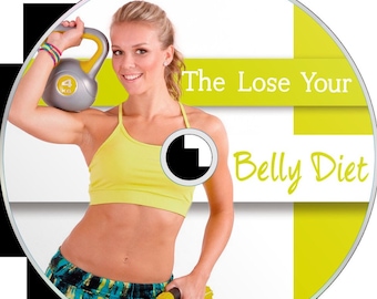 Lose Belly Fat Video Course: Diet Recipes, E-book (MRR)
