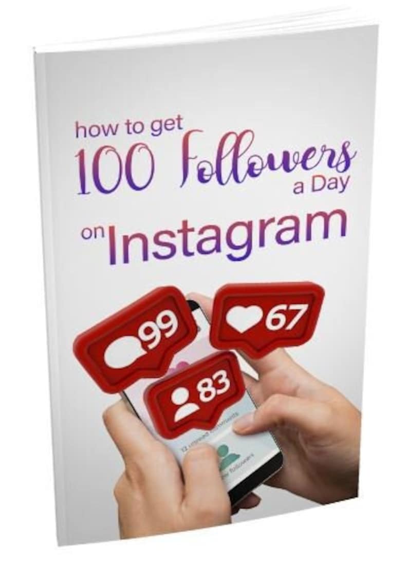 Come ottenere 100 follower al giorno su Instagram File digitale Ebook PDF 4 articoli bonus immagine 1