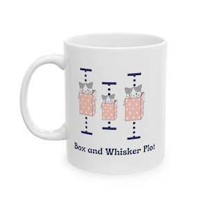 Box and Whisker Plot - Funny Statistics Mug for Gifts | Statistician ...