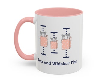 Box and whisker plot - Funny Statistics Mug for Gifts | Statistician, Data Scientist, Data Analyst, Research, AI, Machine Learning, PhD