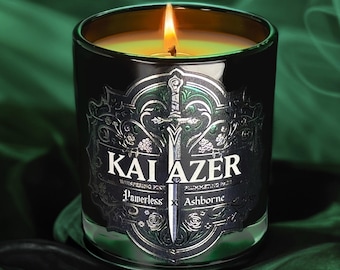 Kai Azer - Powerless Scented Candle - Whispering Pine & Plummeting Rain