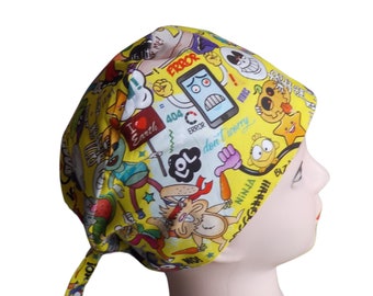 surgical cap, cotton cap, medical cap, colored cap, professional accessories, nurse's cap, surgeon's cap