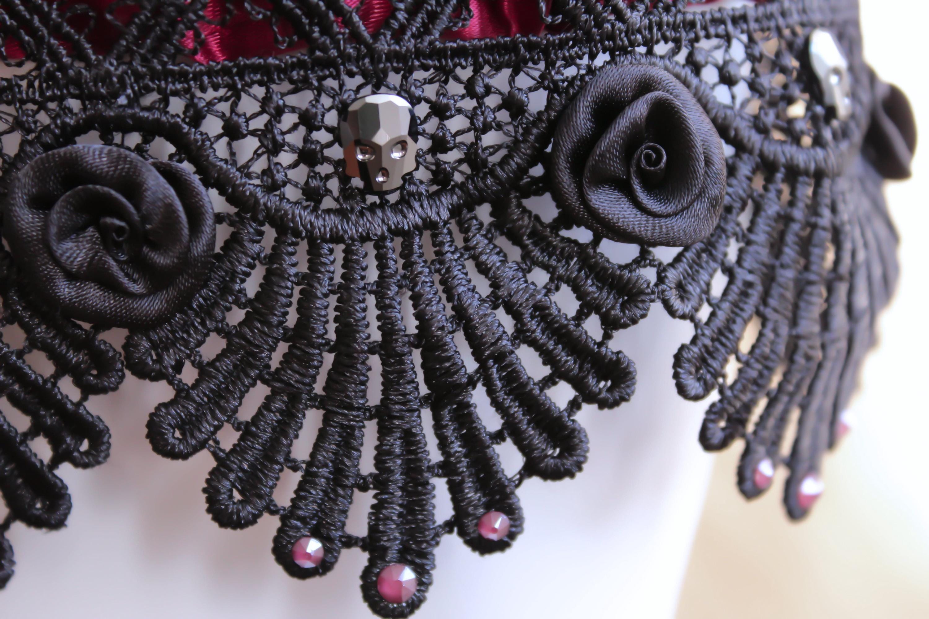 Skull Garter Belt