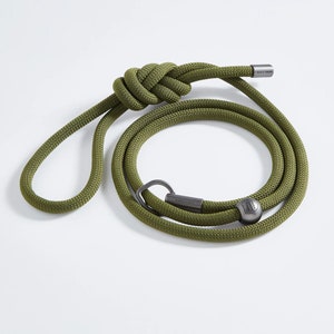 The Simple Slip Lead™ for Dogs, Adjustable Rope Lead with Stainless Steel Hardware, Made in the USA
