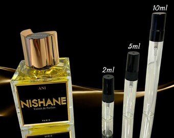 NISHANE Ani Eau de Parfum - 2ml 5ml 10ml Échantillon | Bergamote, Musc & Rose de Turquie - Parfum Unisexe