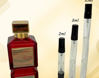 Maison Francis Kurkdjian Paris Baccarat Rouge 540 - 2ml 5ml 10ml Sample | Fleurs de jasmin & musc boisé - Parfum Unisexe