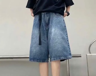 Vintage Baggy Jorts Jeans - Denim Style Skate Pants