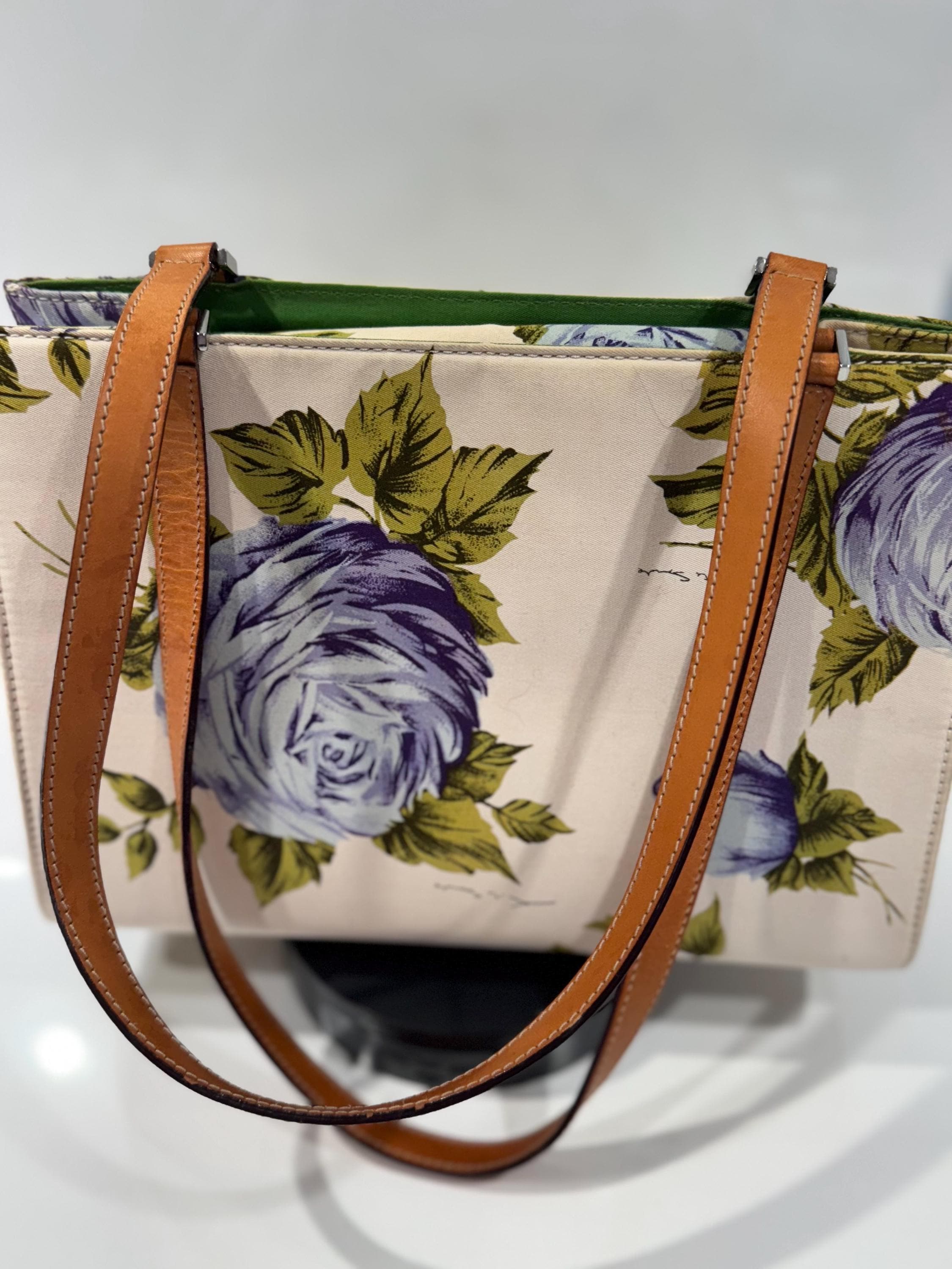 Kate Spade Bag Vintage Blue Kate Spade Rose Bag Vintage Kate Spade