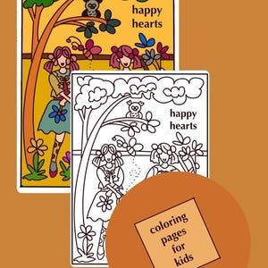 Coloring Pages | Coloring Sheets | Digital Coloring | Printable Coloring | DIY Coloring Pages | Unique Coloring Page | Digital Illustration