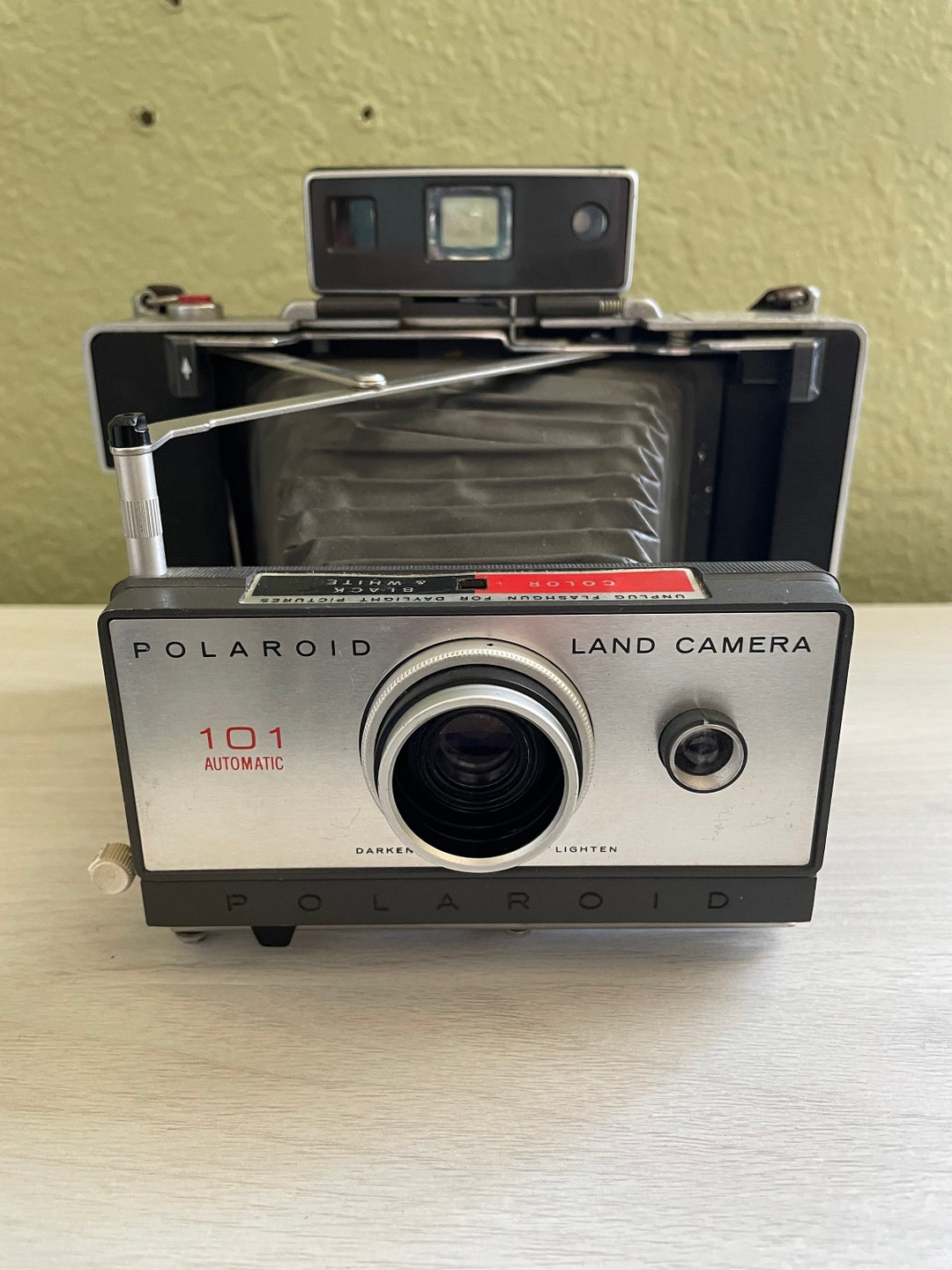 1960s Polaroid 101 Automatic Land Camera Etsy