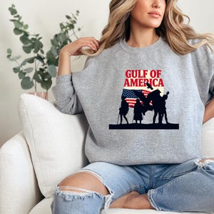 Felpa Trump Gulf of America, T-shirt Trump Gulf of America, felpa Trump ocean, maglietta divertente Trump, maglietta MAGA, maglietta repubblicana